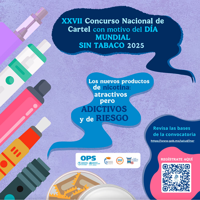 Concurso Nacional de Cartel con motivo del Día Mundial sin Tabaco 2025